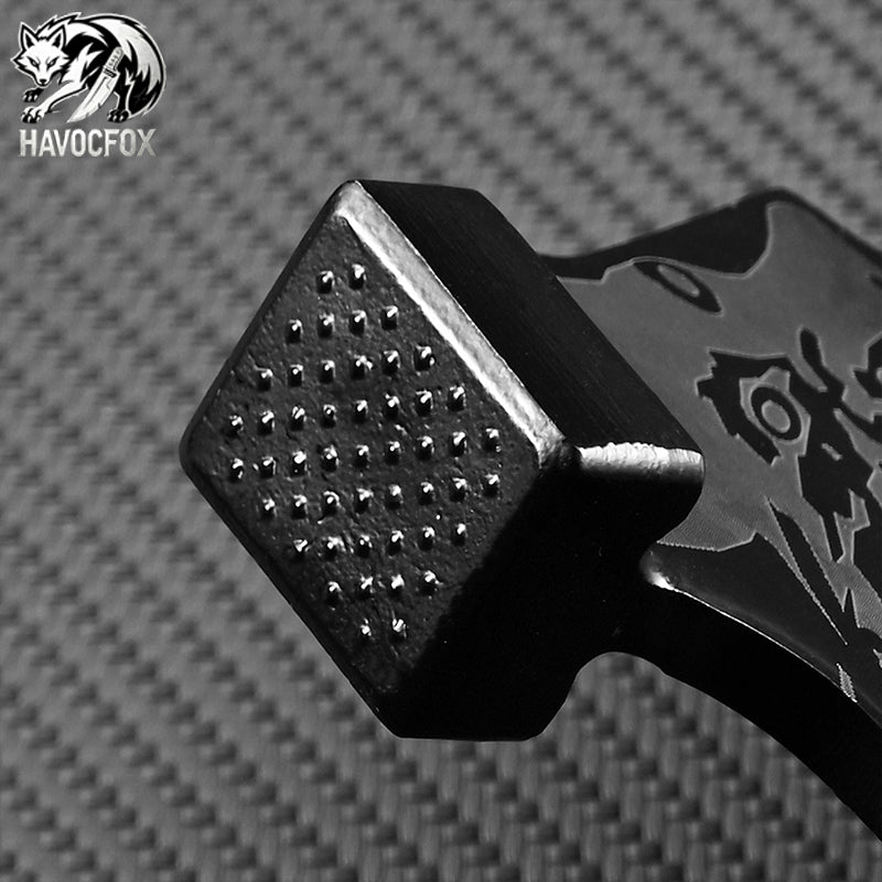 Outdoor survival multi-functional assembly tactical axe
