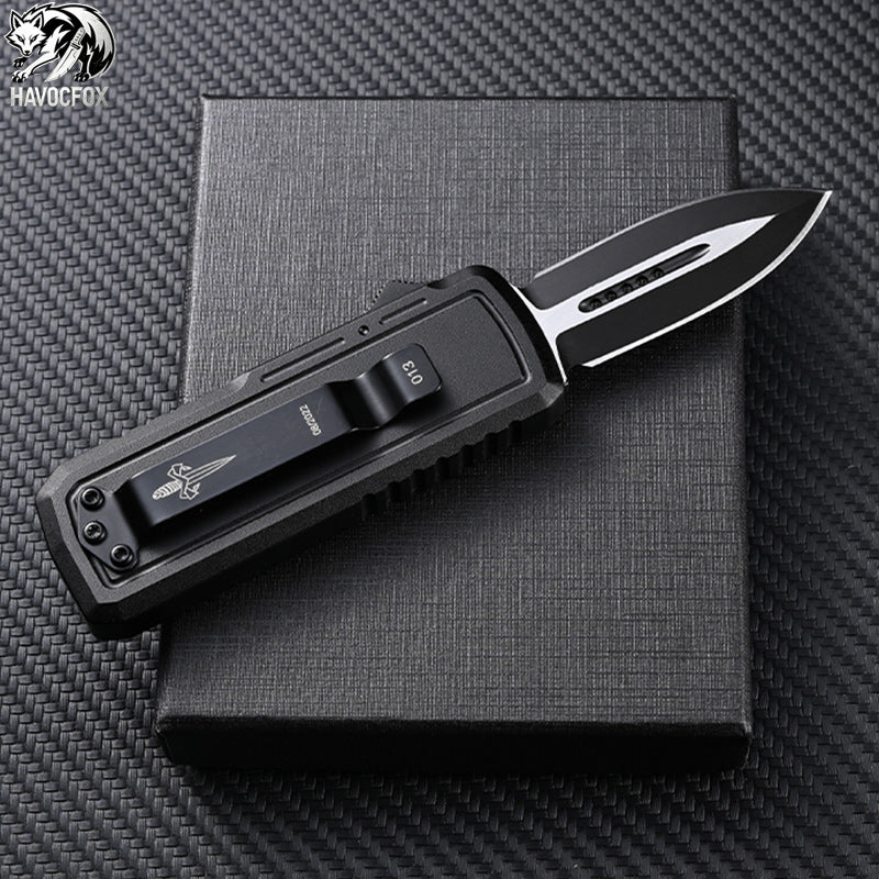 Microtech Exocet Money Clip OTF Automatic Knife