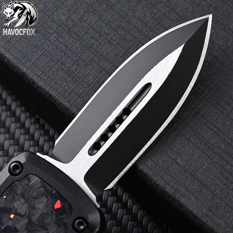 Microtech Exocet Money Clip OTF Automatic Knife