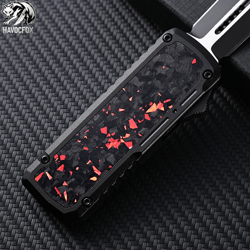 Microtech Exocet Money Clip OTF Automatic Knife