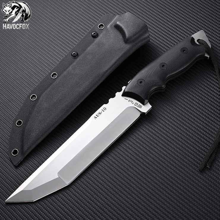 Ichimonji Tanto Tactical Fixed Blade Knife