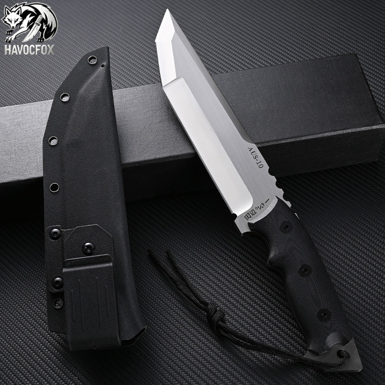 Ichimonji Tanto Tactical Fixed Blade Knife