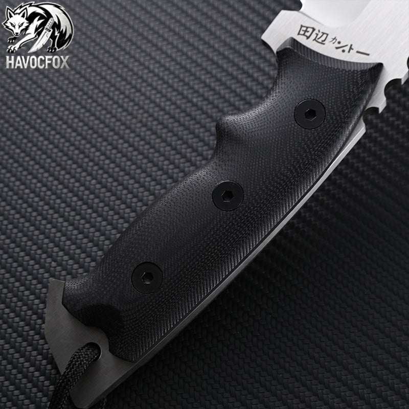 Ichimonji Tanto Tactical Fixed Blade Knife