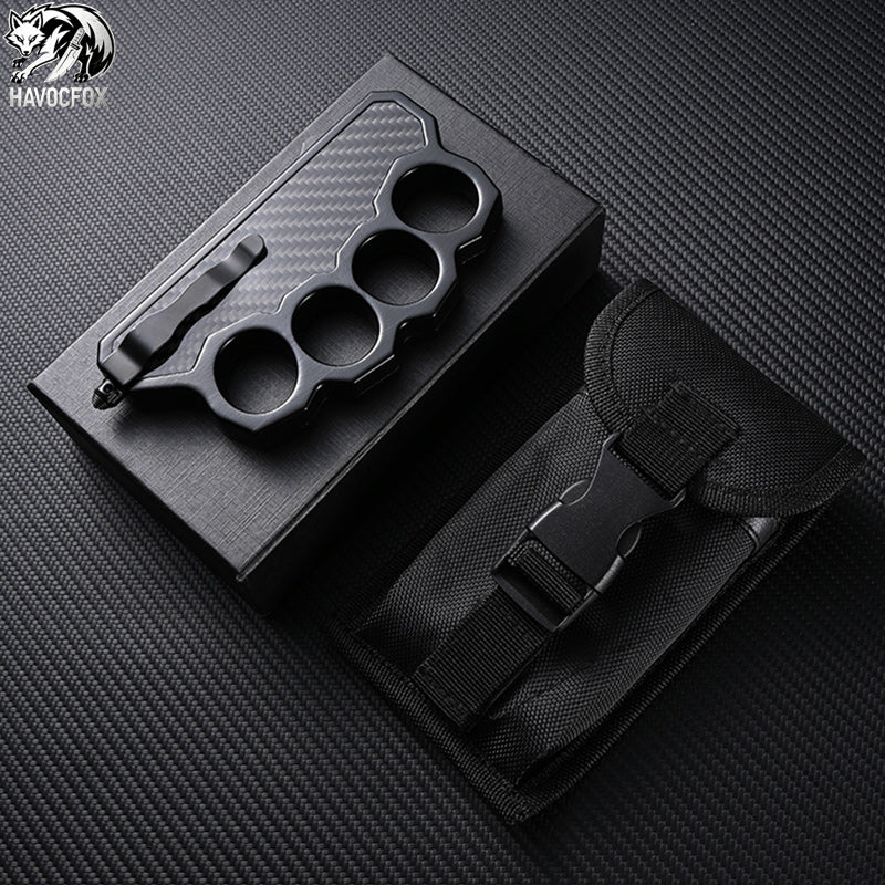 Black/Gold OTF Automatic Knife