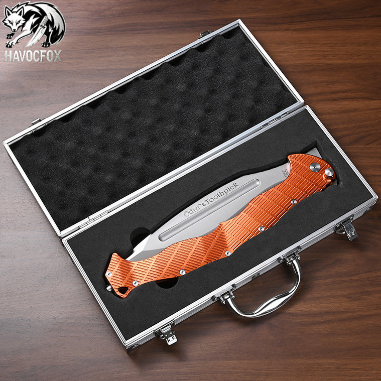 Odin's Toothpick Heavy-Duty Kukri Folding Knife