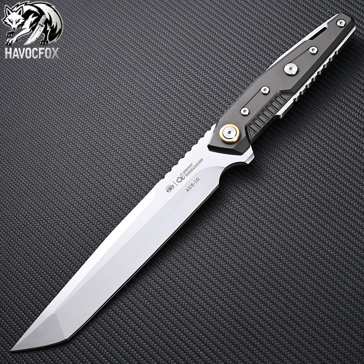 Mecha Warrior AUS-10 Tactical Fixed Blade Knife