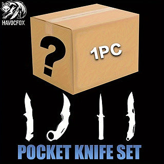 Mystery Series 1/2/4/8 Pcs Tactical Defense Folding Knife Blind Box Set