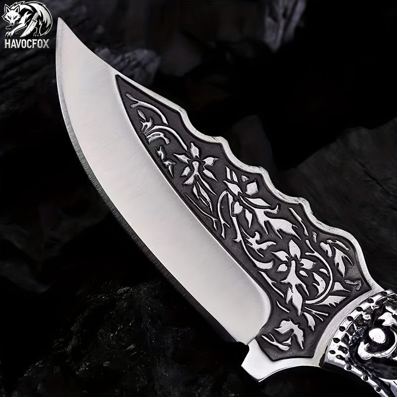 Carving steel knife outdoor knife thickened version 6.0