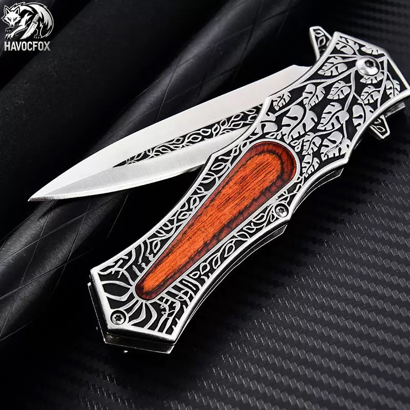 Carving folding knife fruit knife