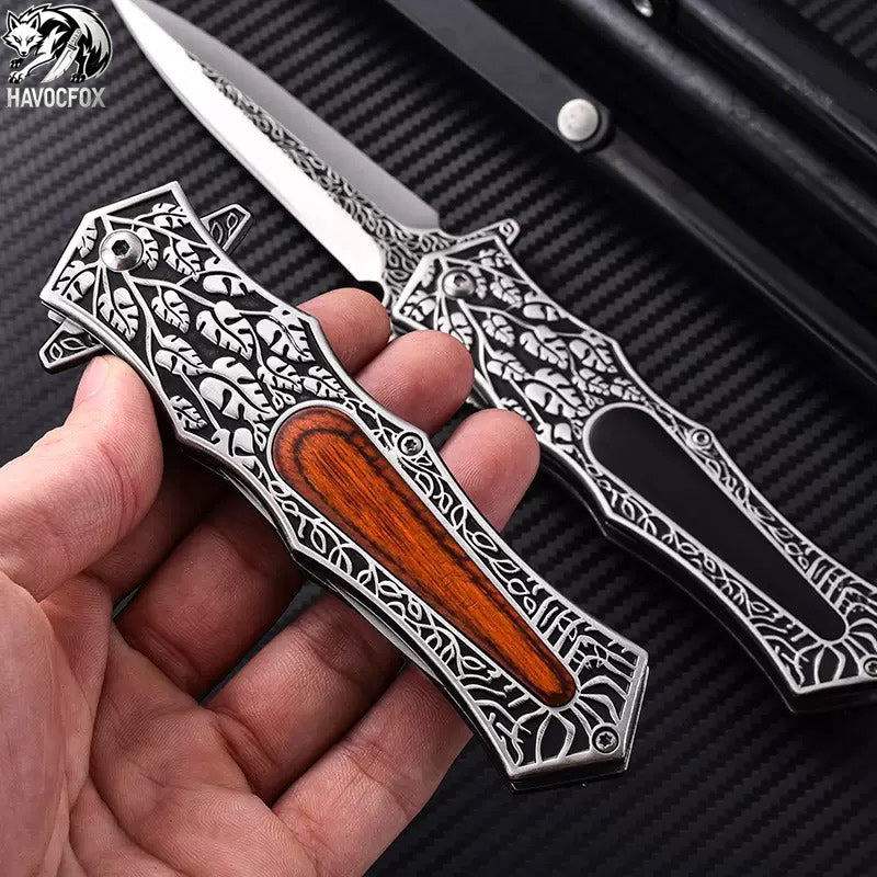 Carving folding knife fruit knife