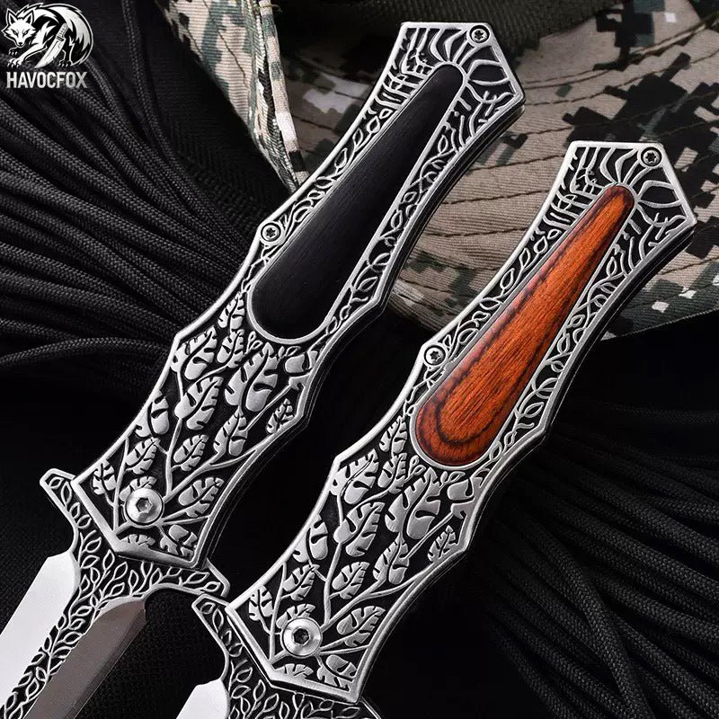 Carving folding knife fruit knife