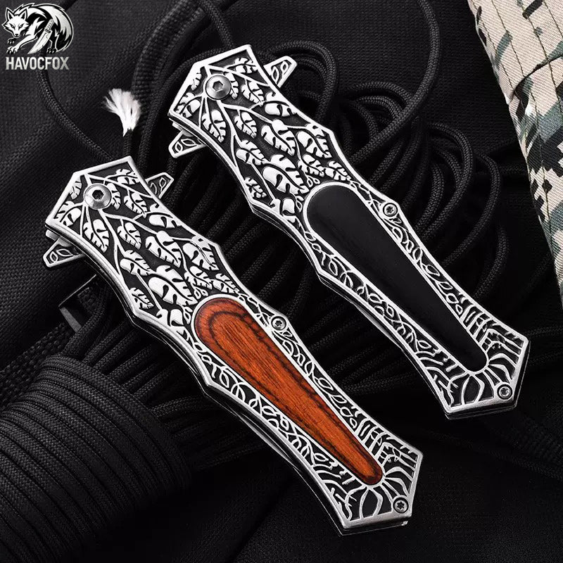 Carving folding knife fruit knife