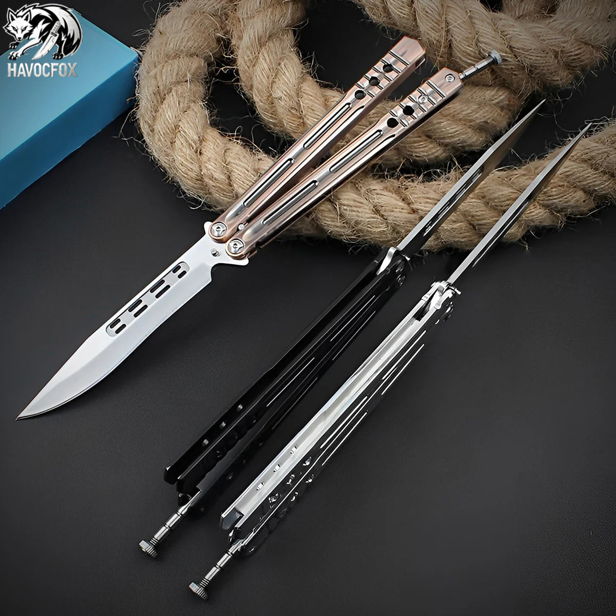 Trinity Wing Balisong Butterfly Knife