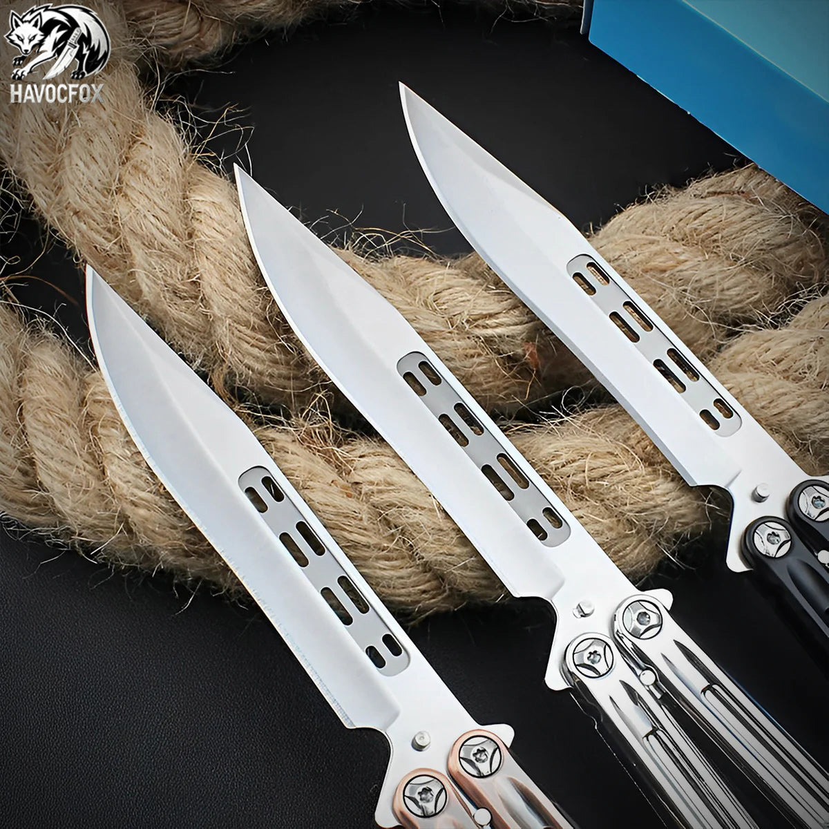 Trinity Wing Balisong Butterfly Knife