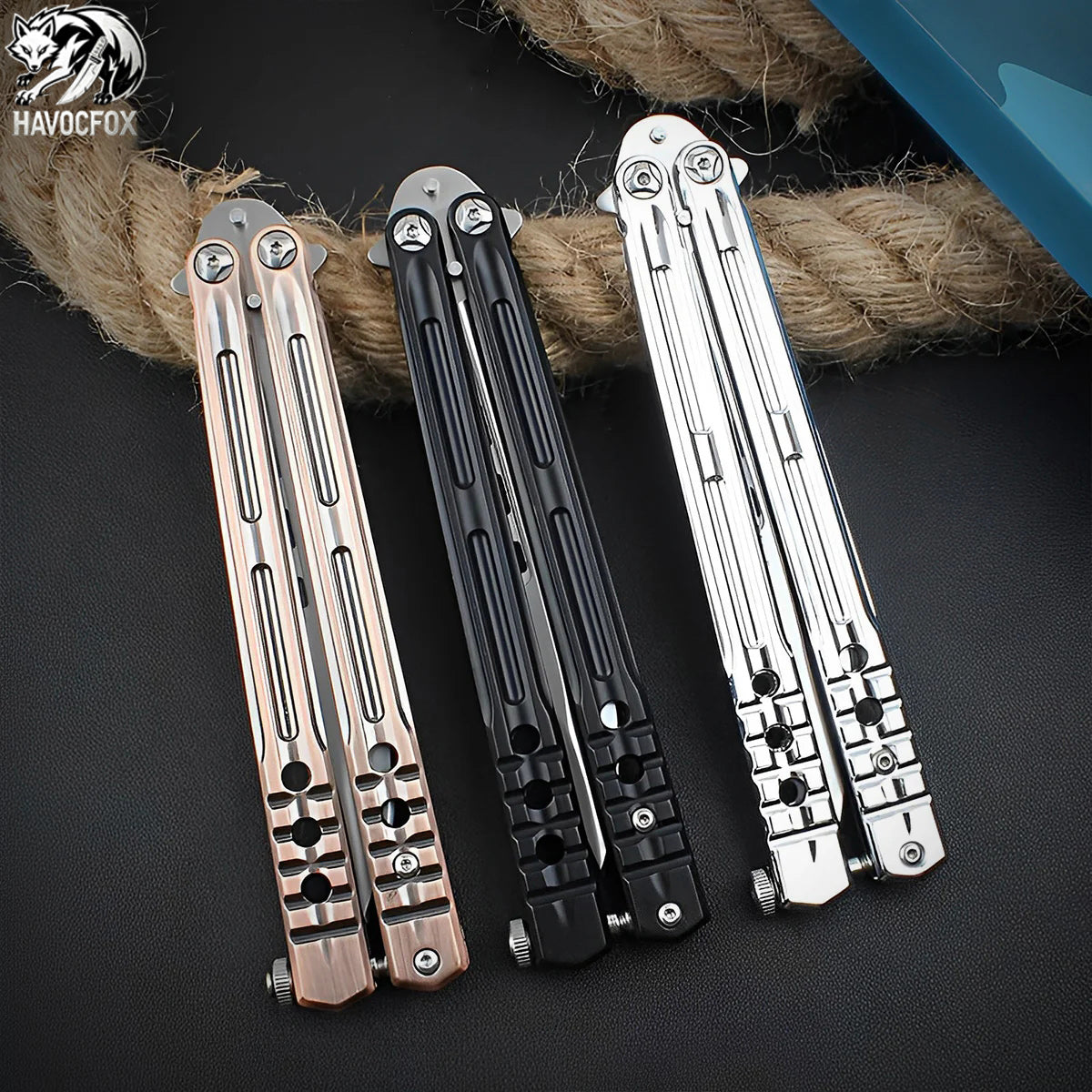 Trinity Wing Balisong Butterfly Knife