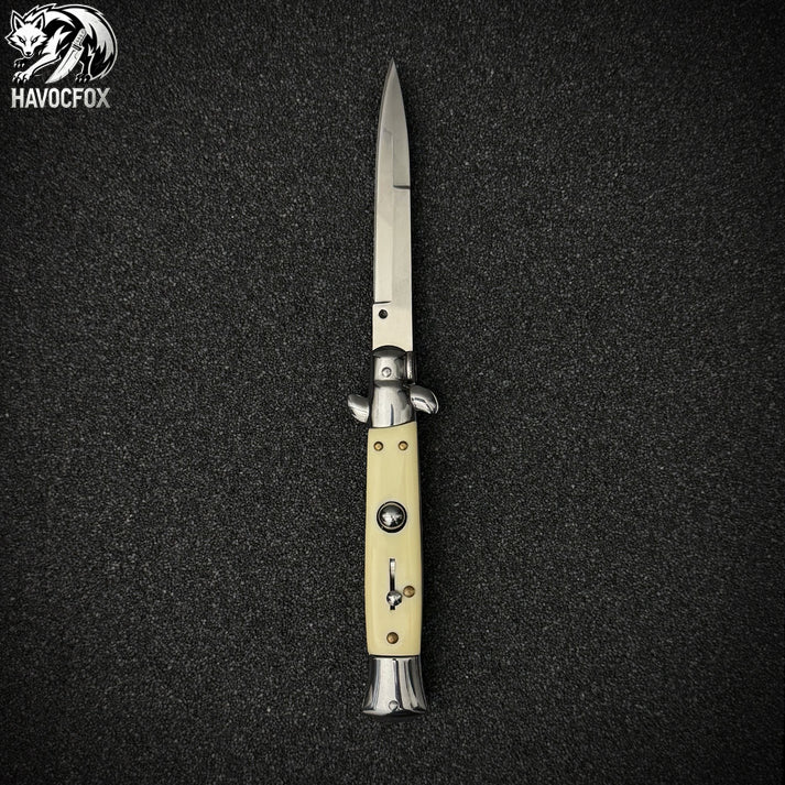 Italian Stiletto Side Opening Automatic Knife
