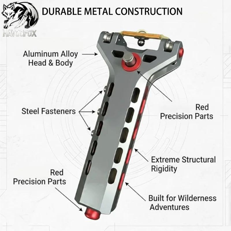 GS236 Semi-auto G5 High Precision CNC Aluminum Alloy Professional Slingshot Catapult