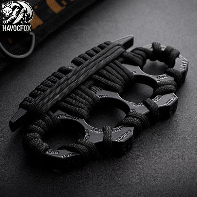 Thickened Four finger Brass Knuckles self defense-GS145