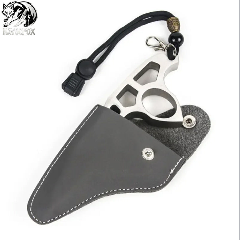 Stainless Steel Single Finger Brass Knuckle Broken Windows- GS117
