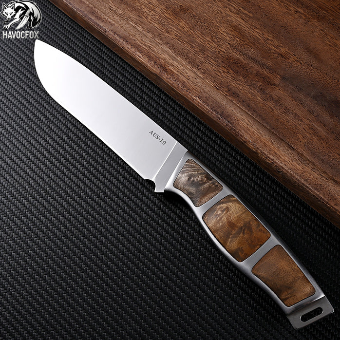 Greek God AUS-10 Outdoor Fixed Blade Knife