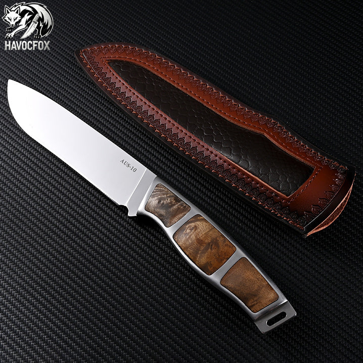 Greek God AUS-10 Outdoor Fixed Blade Knife