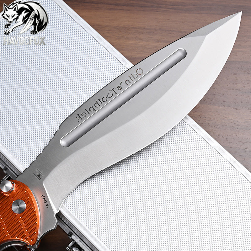 Odin's Toothpick Heavy-Duty Kukri Folding Knife