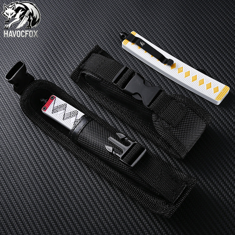 Three-color aluminum handle Out-The-Front Automatic Knife