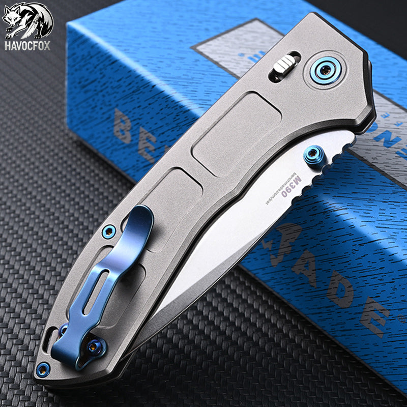 Benchmade 748 Narrows Lightweight Titanium EDC Folding Knife