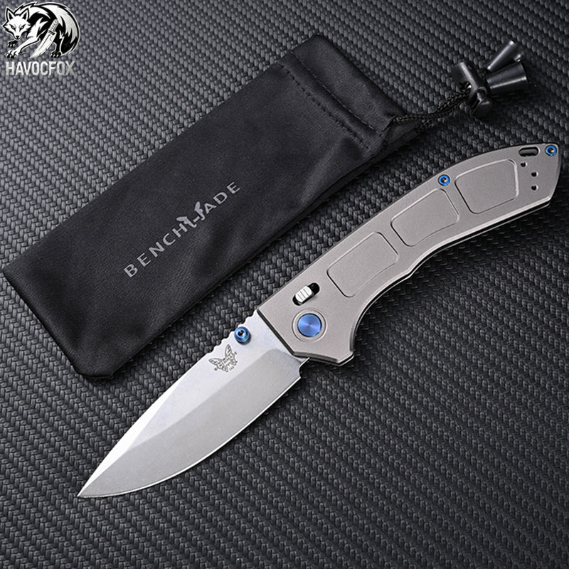 Benchmade 748 Narrows Lightweight Titanium EDC Folding Knife
