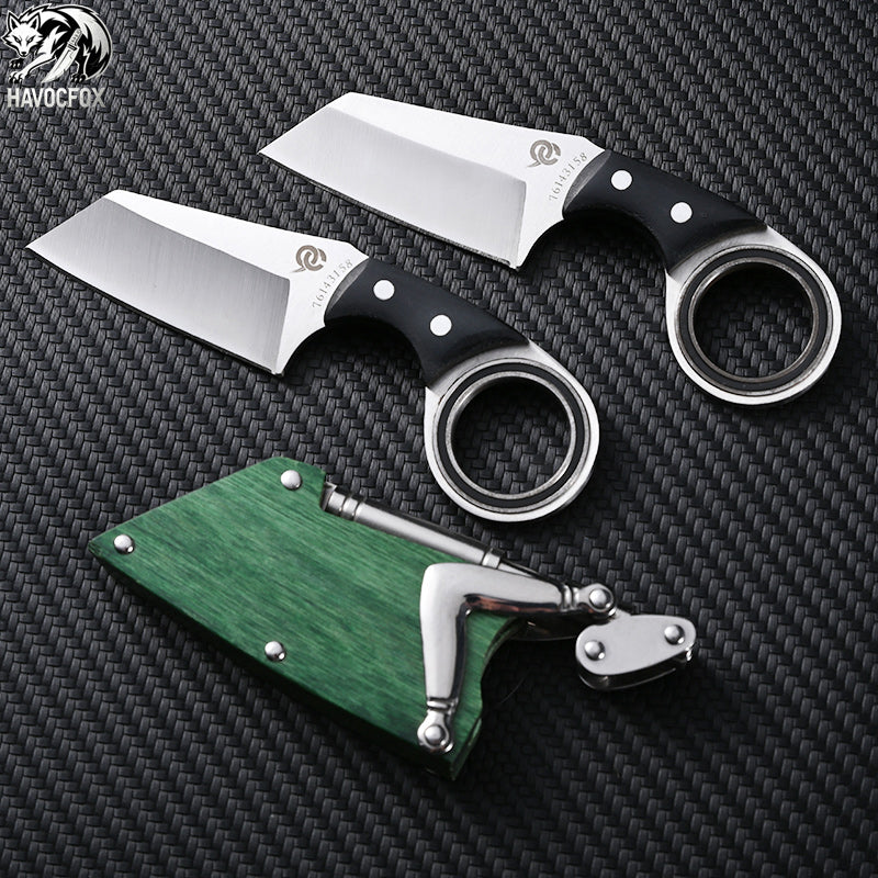 Mini Mechanical  Multi-Function Folding Karambit Knife