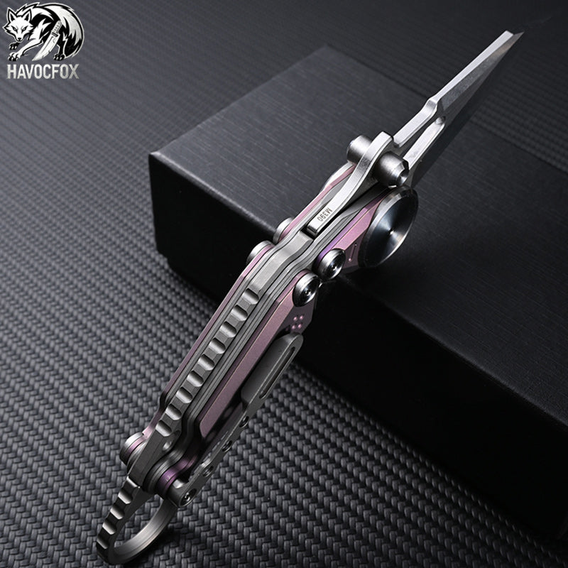 NOC KNIVES MT-06 Totoro Titanium EDC Folding Knife