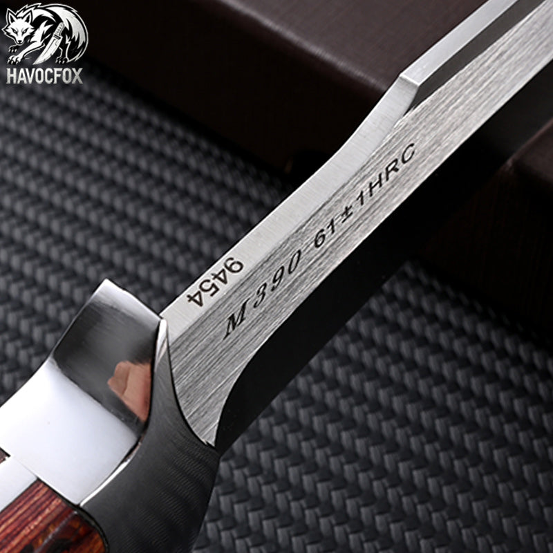 M390 Multi-functional Outdoor Bowie Fixed Blade Knife
