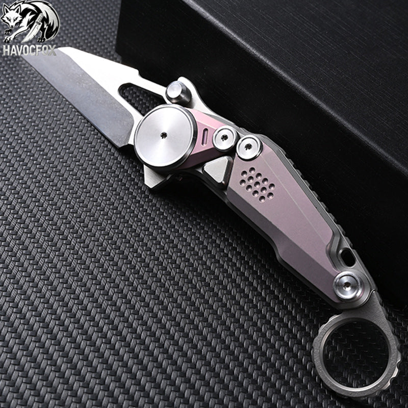 NOC KNIVES MT-06 Totoro Titanium EDC Folding Knife