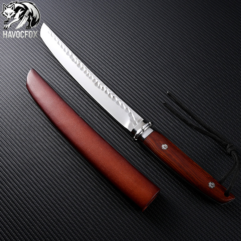 Japanese Tanto Multi-functional Outdoor Fixed Blade Knife