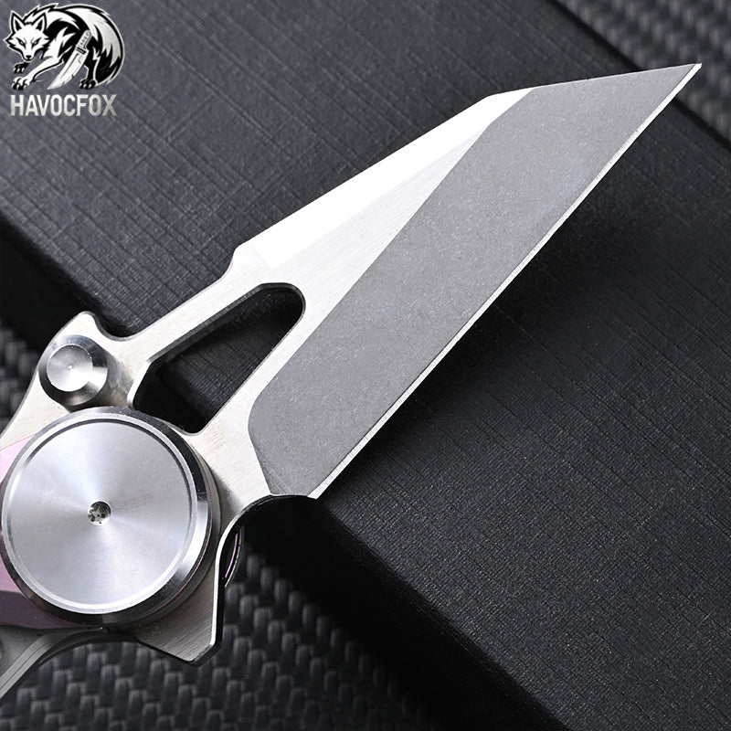 NOC KNIVES MT-06 Totoro Titanium EDC Folding Knife