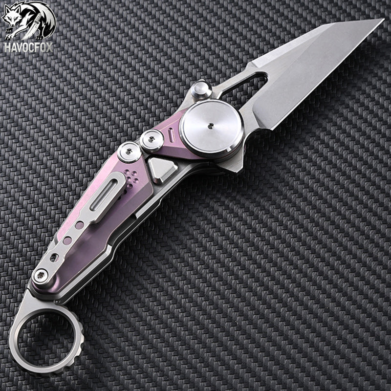 NOC KNIVES MT-06 Totoro Titanium EDC Folding Knife
