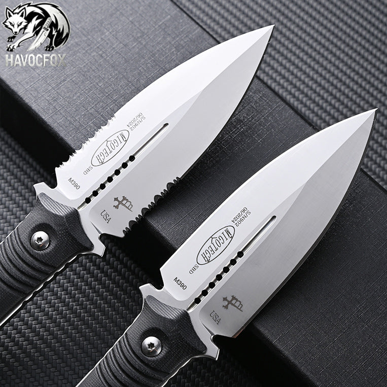Microtech SBD201 Double-Edged Tactical Fixed Blade Knife