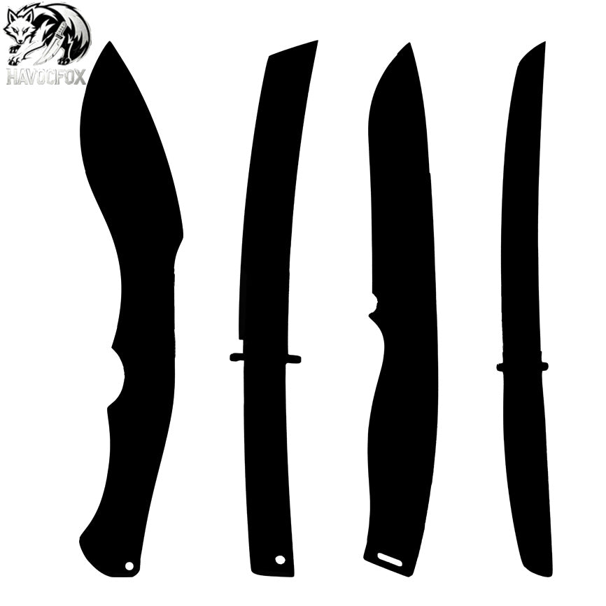 Mysterious Series Fixed Blade Knife Mystery Box 1/2/4/8 Pcs
