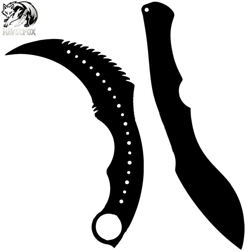 Mysterious Series Fixed Blade Knife Mystery Box 1/2/4/8 Pcs
