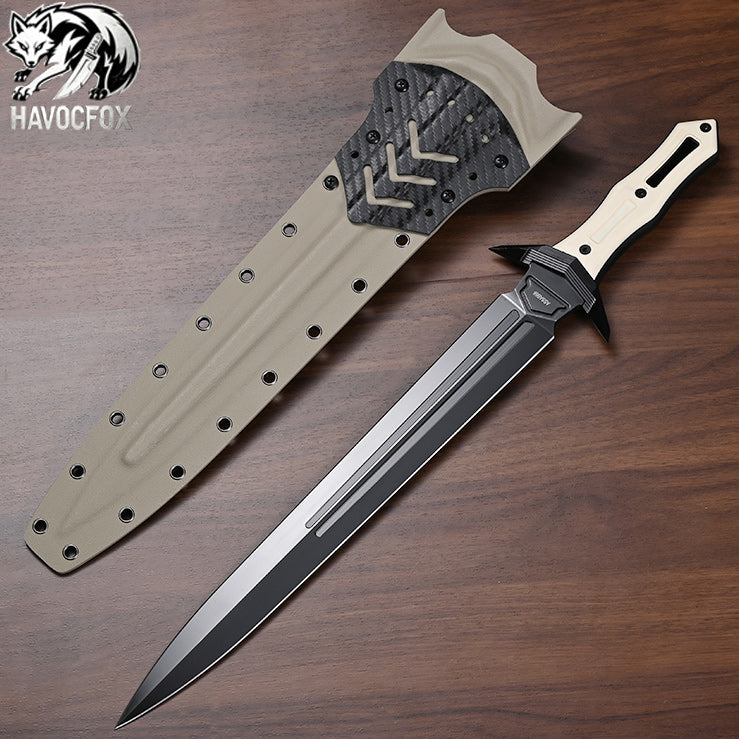 Lady of the Lake Tactical Double-Edged Fixed Blade Knife