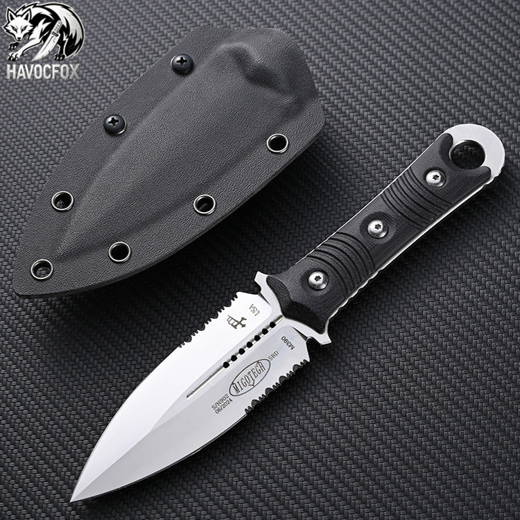 Microtech SBD201 Double-Edged Tactical Fixed Blade Knife