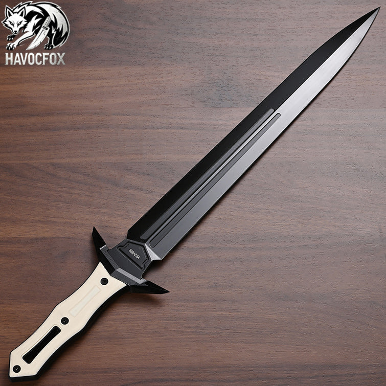Lady of the Lake Tactical Double-Edged Fixed Blade Knife