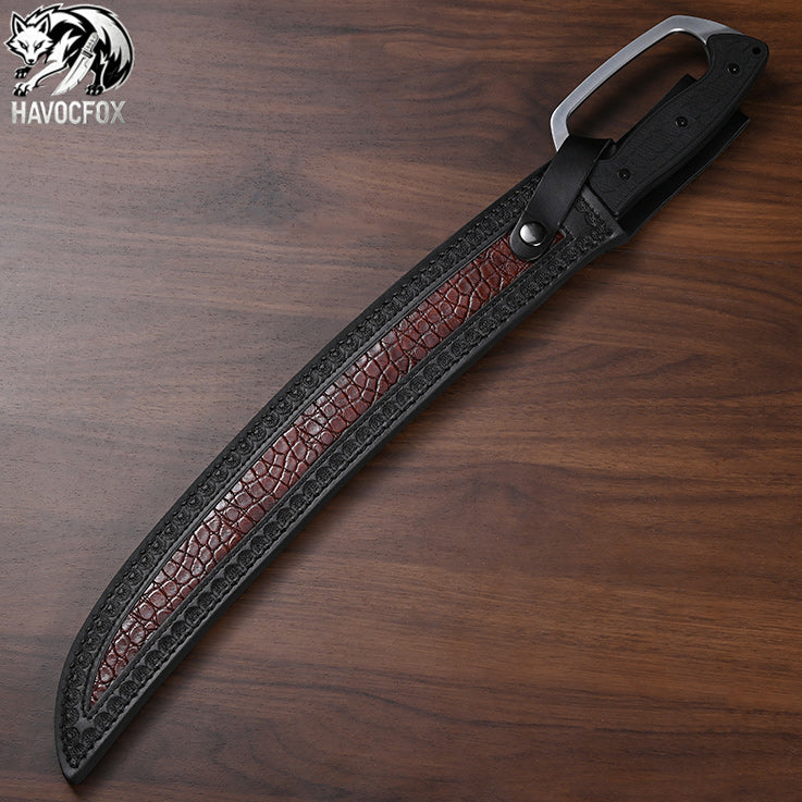 Xunguang Knight D-Guard Long Tactical Saber Fixed Blade Knife