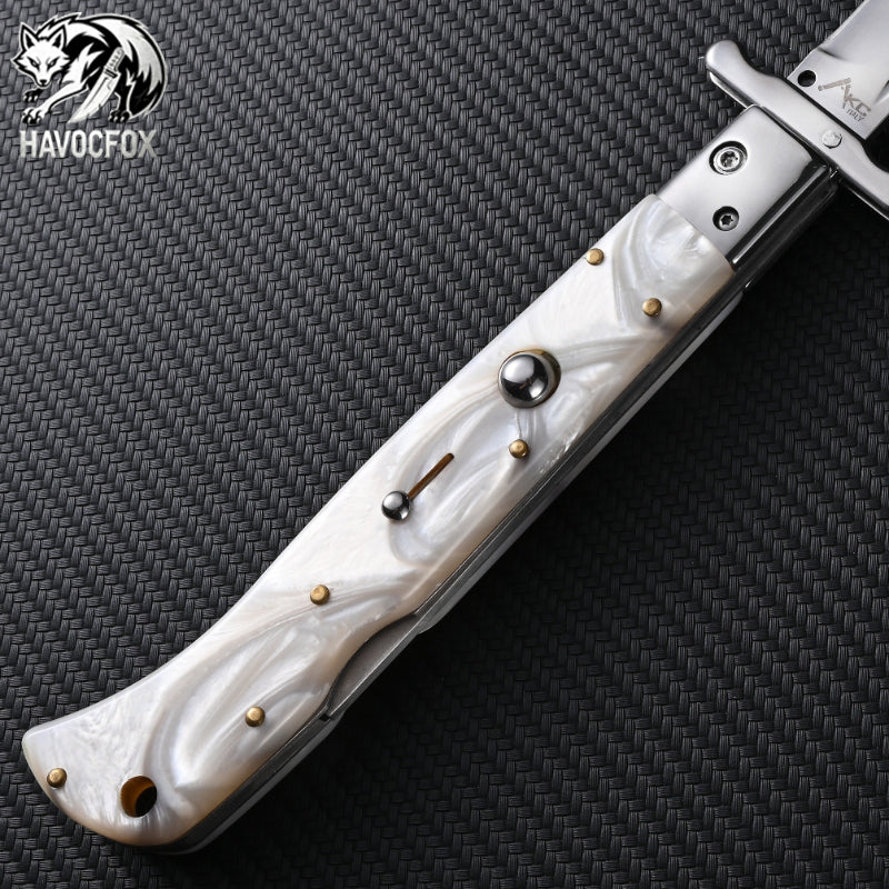 11 inch Roma Italian Stiletto Side-opening Automatic Switchblade