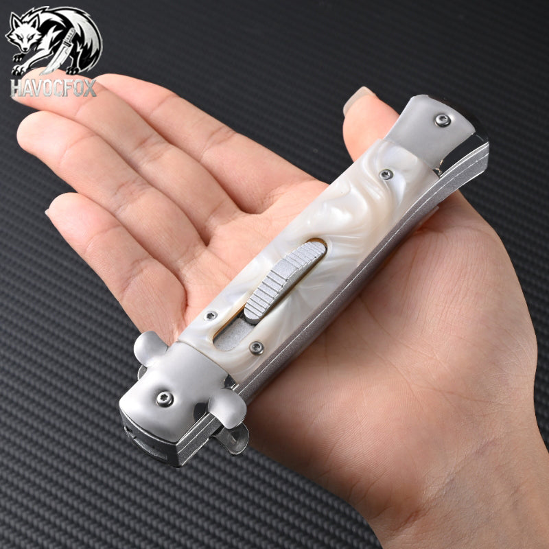 9" Stiletto-style OTF Automatic Knife