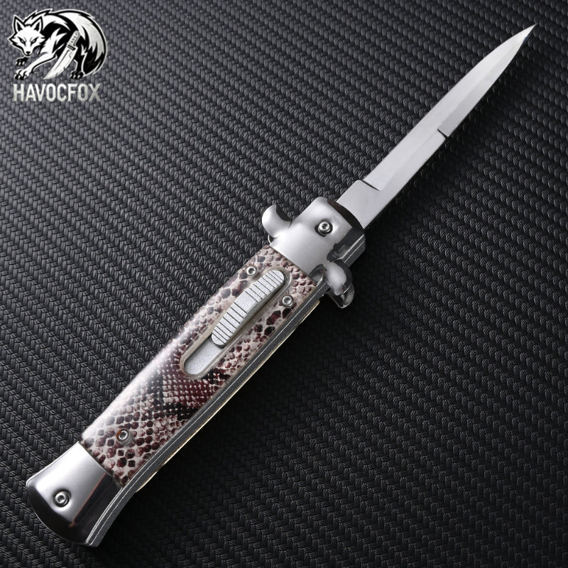 9" Stiletto-style OTF Automatic Knife