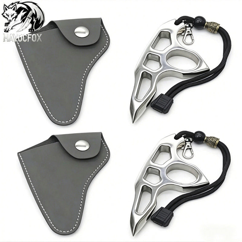 Stainless Steel Single Finger Brass Knuckle Broken Windows- GS117