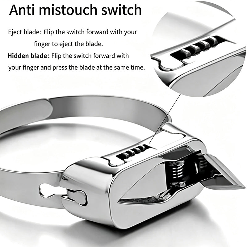 Metal Self Defense Ring Knife- GS138