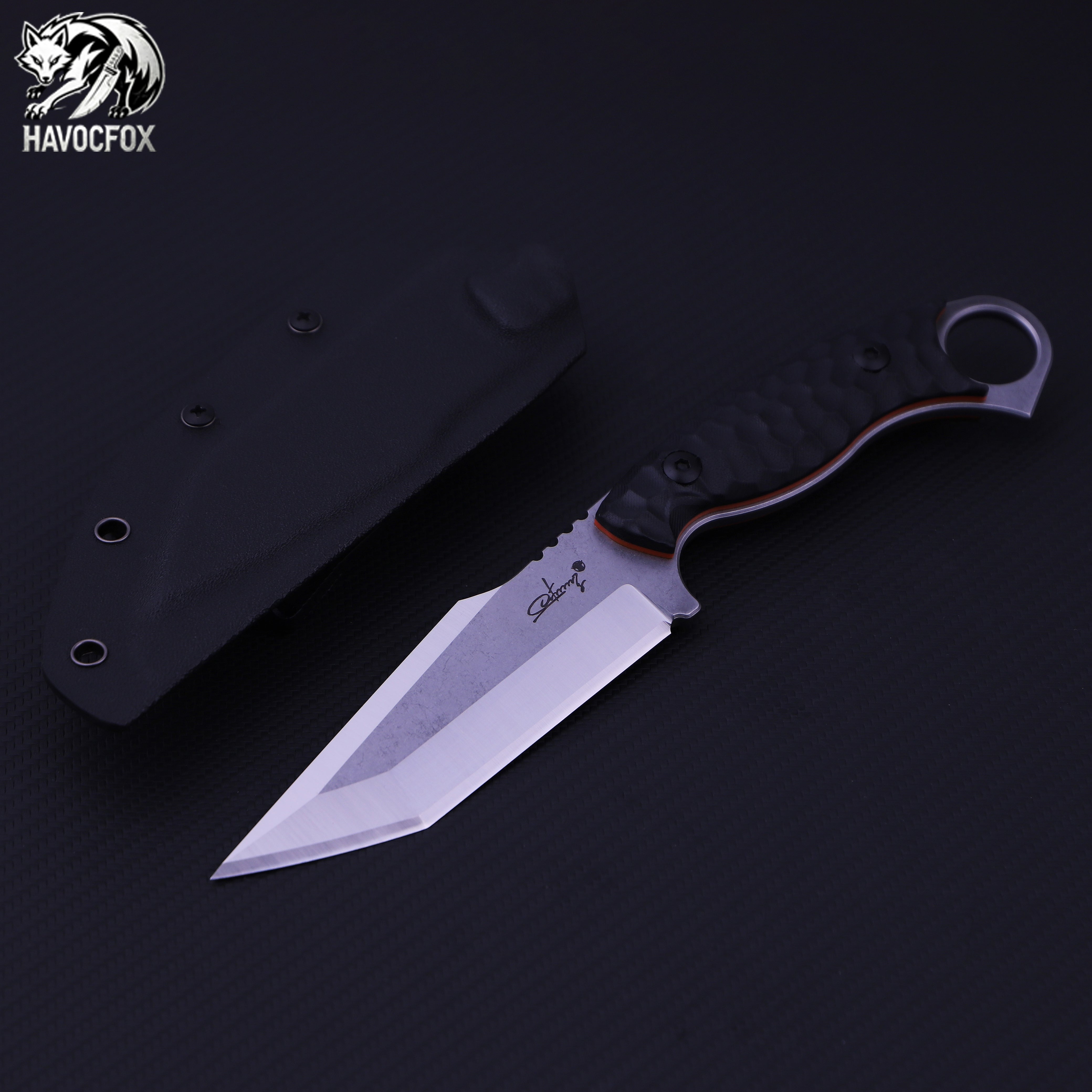 Fixed Blade Karambit Tanto Knife