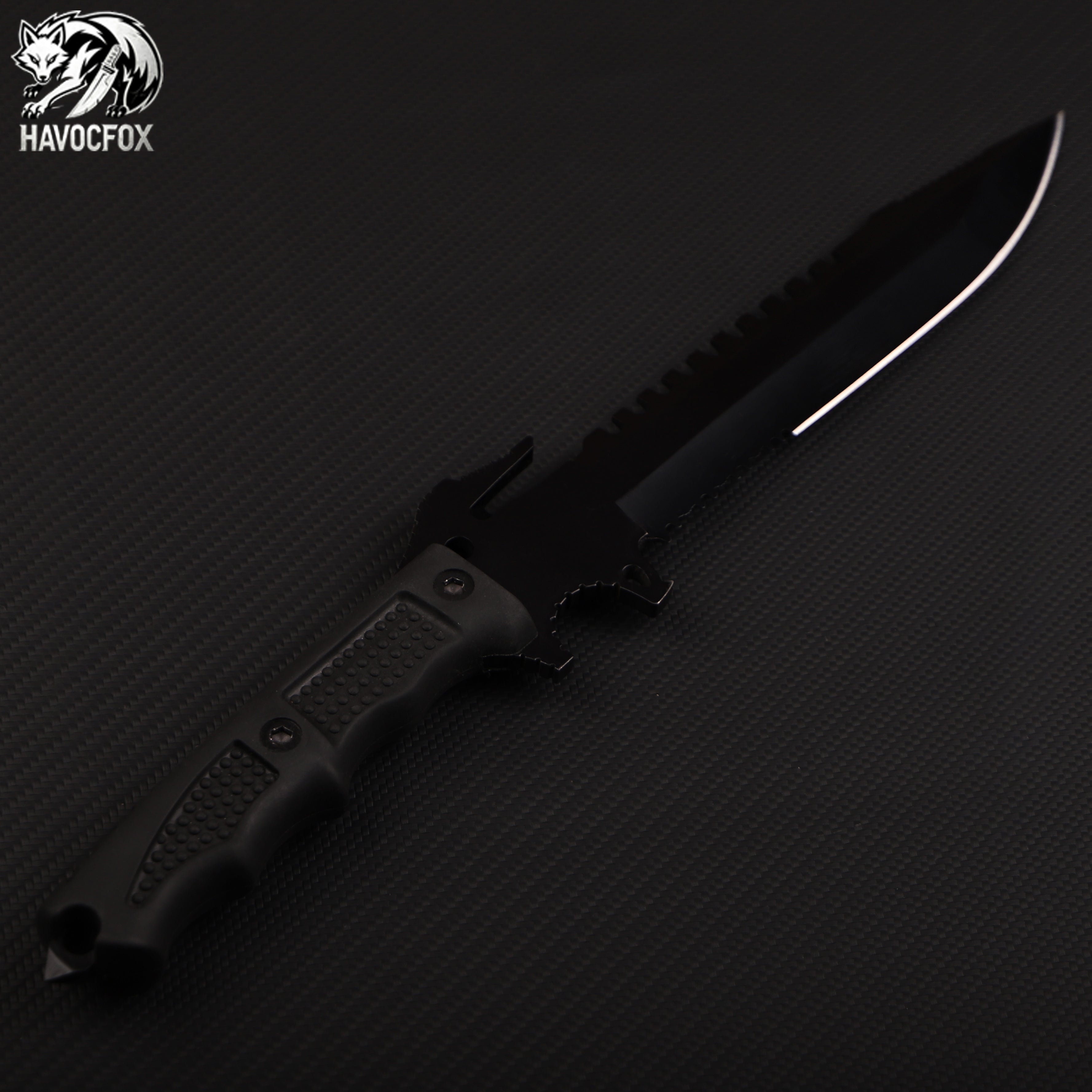 Jungle Rescue Tactical Straight Knife